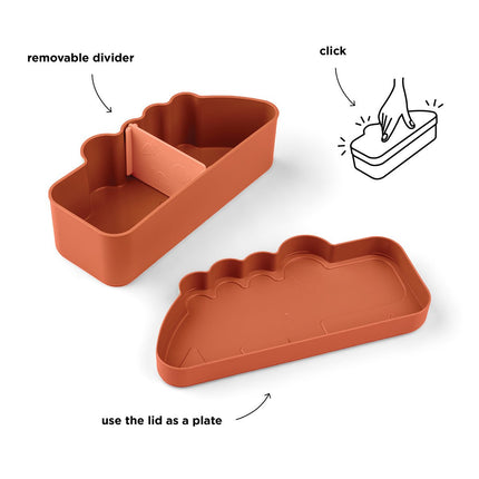 Done by Deer Lunchtrommel Croco Papaya koop je bij Babywinkel