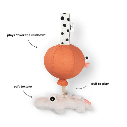Done by Deer Muziekhanger Baby Happy Clouds Croco Powder koop je bij Babywinkel