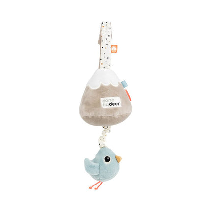 Done by Deer Muziekmobiel Bird Kleuren Mix koop je bij Babywinkel
