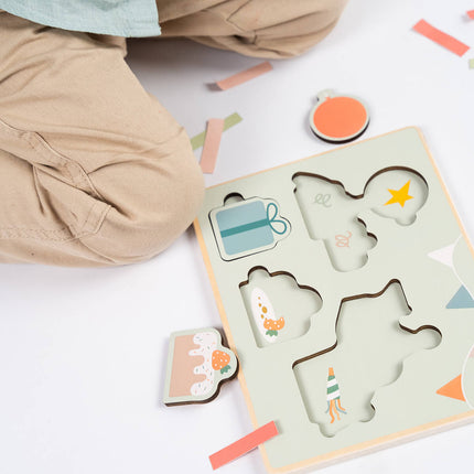 Done by Deer Puzzel Celebration Colour Mix koop je bij Babywinkel