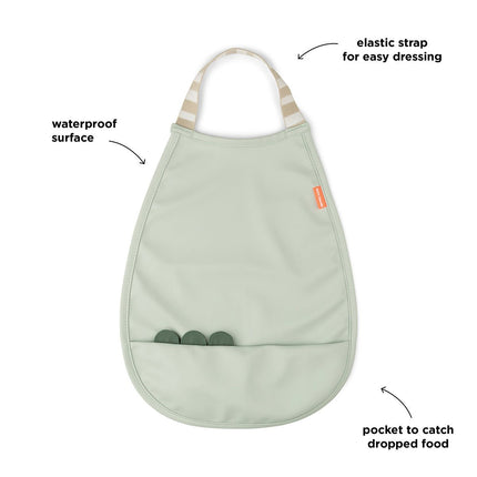 Done by Deer Slabbetje Croco Green koop je bij Babywinkel