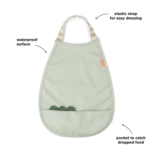 Done by Deer Slabbetje Croco Green koop je bij Babywinkel