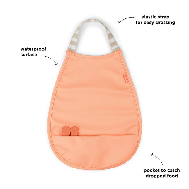 Done by Deer Slabbetje Raffi Coral koop je bij Babywinkel