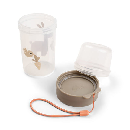 Done by Deer Snackbakje L Lalee Sand 480ml koop je bij Babywinkel