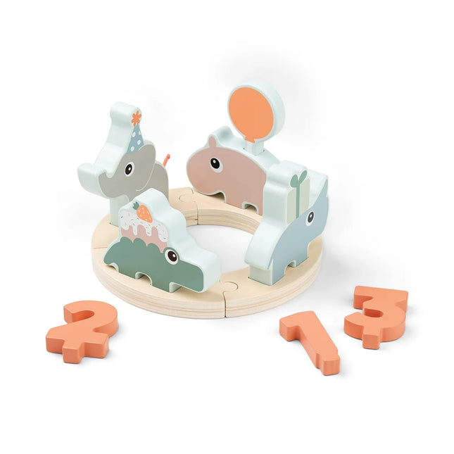 Done by Deer Verjaardagstrein Celebration Parade Deer Friends Colour Mix koop je bij Babywinkel