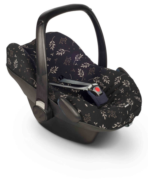 Dooky Autostoelhoes Leaves zwart 72cm koop je bij Babywinkel