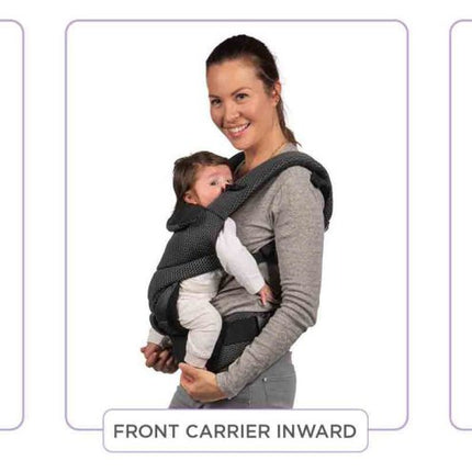 Dooky Draagdoek Urban Black koop je bij Babywinkel