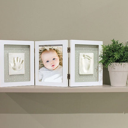 Dooky Geschenkdoosje Baby Print Triple Frame Kit Happy Hands koop je bij Babywinkel