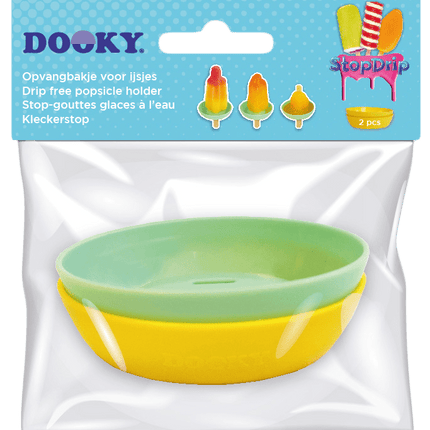 Dooky Kinder Servies Geel - Mint 2st Stop Drip koop je bij Babywinkel