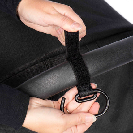 Dooky Kinderwagen Haak Groot Black 2St koop je bij Babywinkel