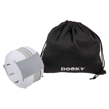 Dooky Oorkappen White 0 - 3Y koop je bij Babywinkel