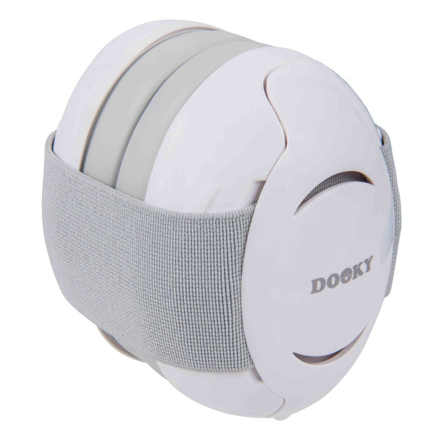Dooky Oorkappen White 0 - 3Y koop je bij Babywinkel