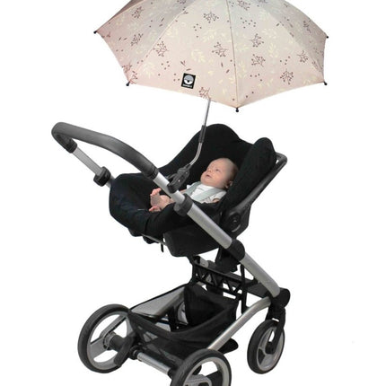 Dooky Parasol Leaves Uv 50+ Beige koop je bij Babywinkel
