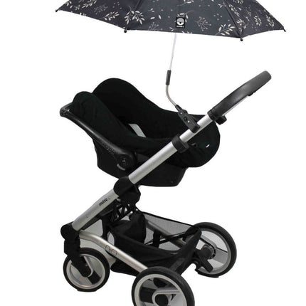 Dooky Parasol Leaves Uv 50+ Black koop je bij Babywinkel