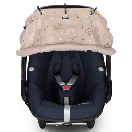 Dooky Zonnekap Universeel Leaves Beige koop je bij Babywinkel