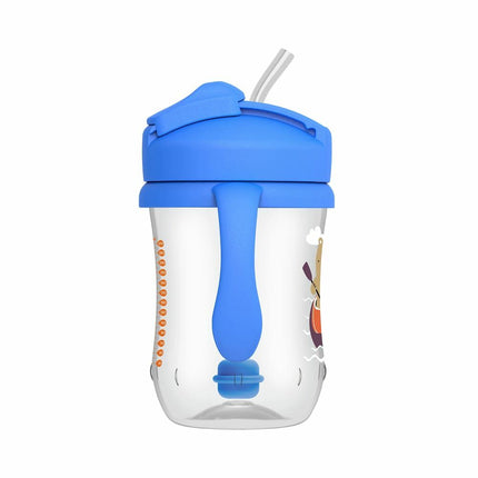 Dr. Brown's Eerste rietjesbeker blauw 270ml koop je bij Babywinkel