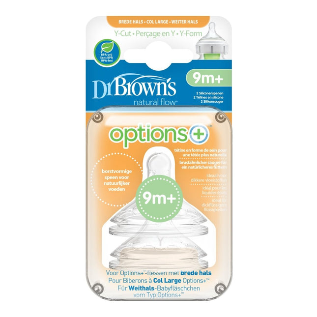Dr. Brown's Options + Y - speen 2st koop je bij Babywinkel