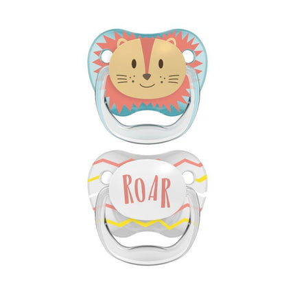 Dr. Brown's Speen Fase 1 Blauw 2 - pack animal faces koop je bij Babywinkel
