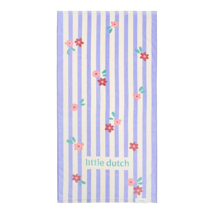 Dreamy Purple Stripe Handdoek koop je bij Babywinkel