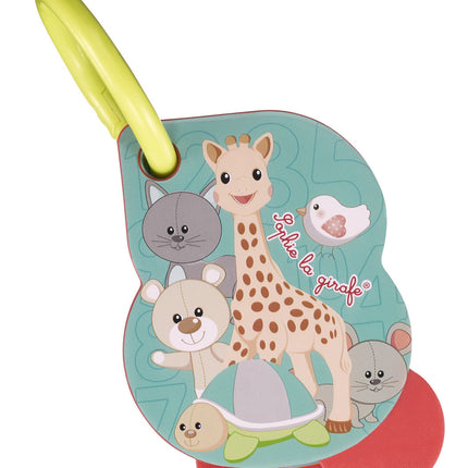 Sophie kirahvi Baby Booklet hahmojen kanssa