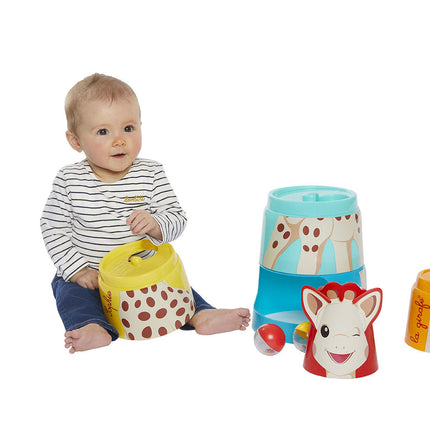 Sophie kirahvi palikkasarja Giraffe Giant Tower kirahvi torni