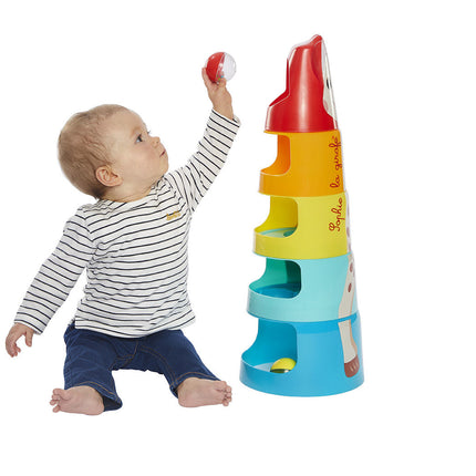 Sophie kirahvi palikkasarja Giraffe Giant Tower kirahvi torni