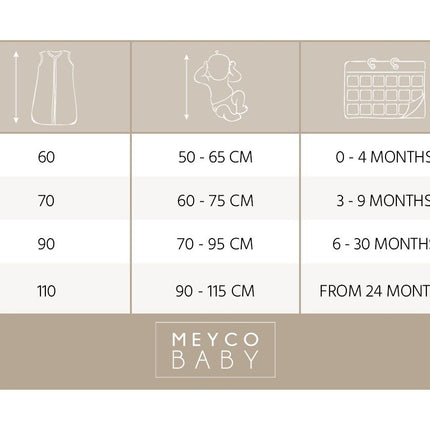 Meyco makuupussi Baby Sand
