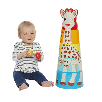 Sophie kirahvi palikkasarja Giraffe Giant Tower kirahvi torni