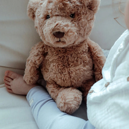 Flow Amsterdam Knuffel Met Hartslag Lou Brown koop je bij Babywinkel
