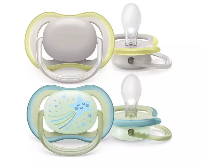 Philips Avent Speen Maat 1 Ultra Air Combie Night/Day 2 Stuks koop je bij Babywinkel