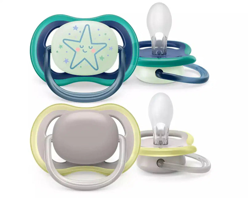 Philips Avent Speen Maat 2 Ultra Air Combie Night/Day 2 Stuks koop je bij Babywinkel