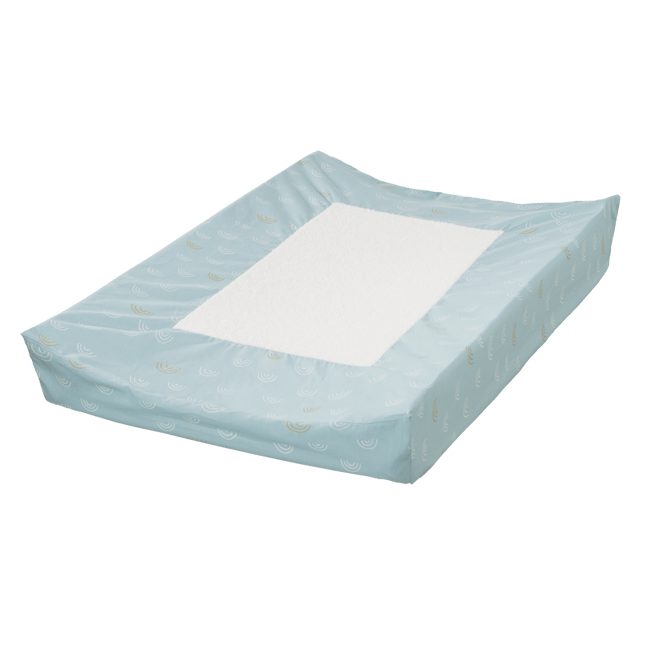 Fresk Aankleedkussenhoes Drops Ether Blue koop je bij Babywinkel