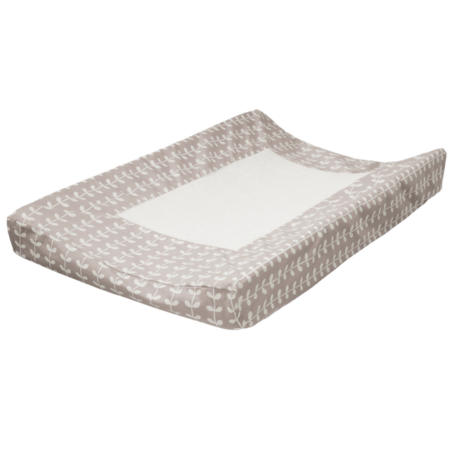 Fresk Aankleedkussenhoes Leaves Grey koop je bij Babywinkel