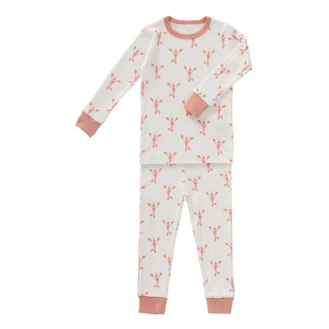 Fresk Baby Pyjama Lobster Coral 2 - delig koop je bij Babywinkel