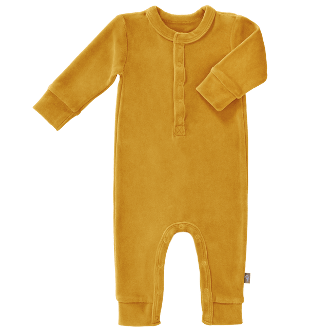 Fresk Baby Pyjama Velours Mimosa koop je bij Babywinkel