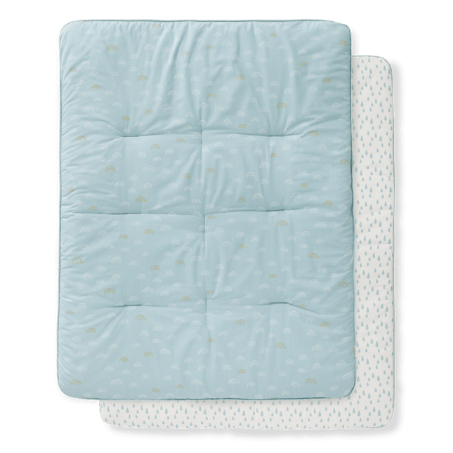 Fresk Boxkleed Rainbow Ether Blue 77x97cm koop je bij Babywinkel