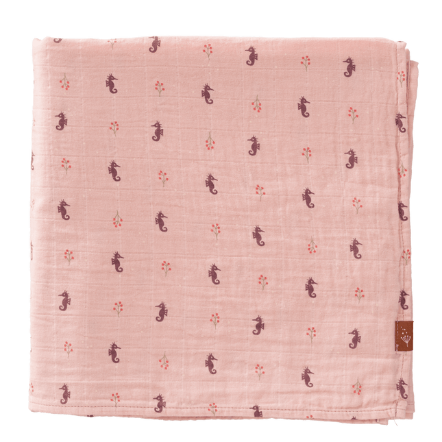 Fresk Inbakerdoek 120X120 Cm Seahorse koop je bij Babywinkel