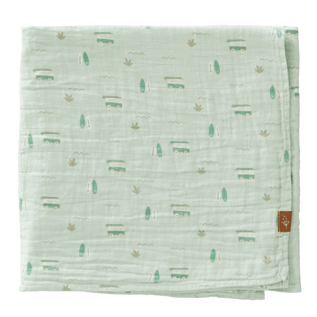 Fresk Inbakerdoek 120X120 Cm Surf Boy koop je bij Babywinkel