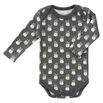 Fresk Romper Lange Mouw Pineapple Antraciet koop je bij Babywinkel