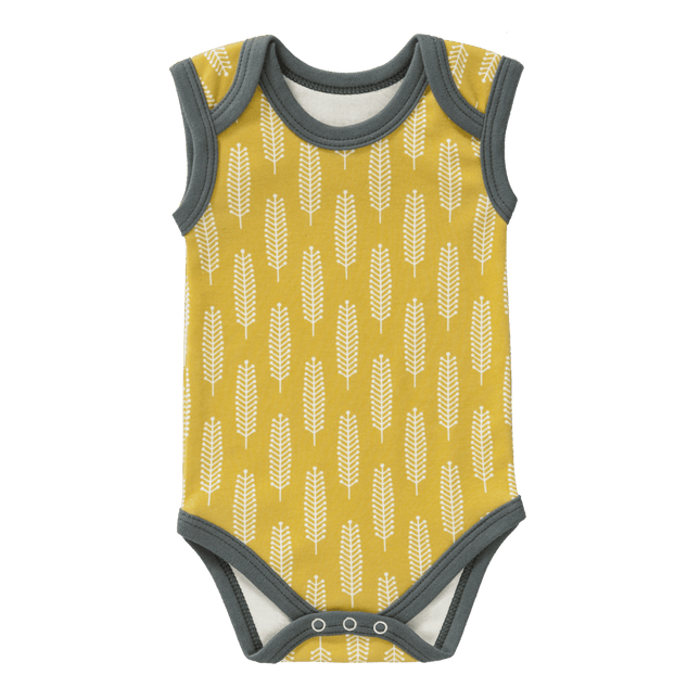 Fresk Romper Zonder Mouw Havre Vintage Yellow koop je bij Babywinkel