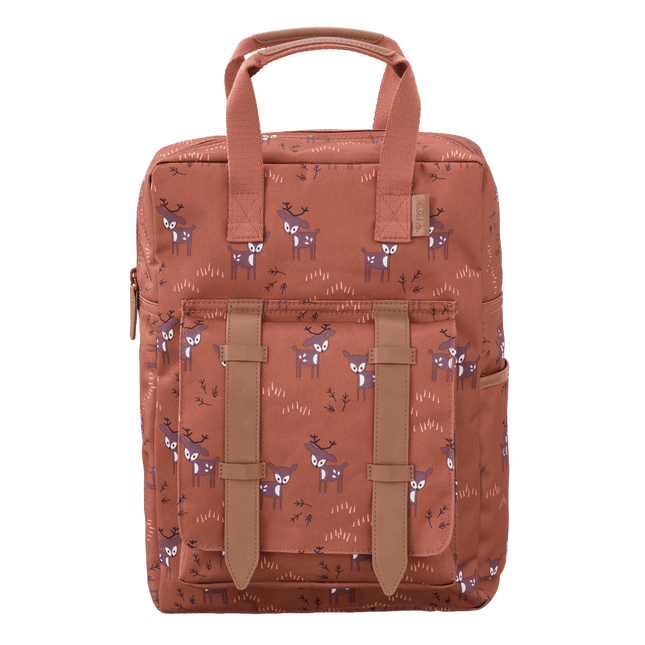 Fresk Rugzak Deer Groot Amber Brown koop je bij Babywinkel