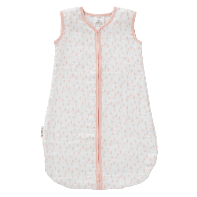 Fresk Slaapzak Baby Muslin Drops Chintz Rose 2 - laags koop je bij Babywinkel