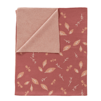 Fresk Wiegdeken Gebreid Forest Rose 80x100cm koop je bij Babywinkel