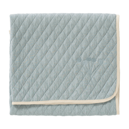 Fresk Wiegdeken Nordic Blue Fog 75x100cm koop je bij Babywinkel