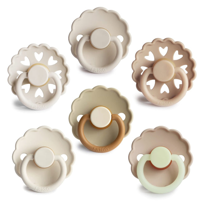 Frigg Speen Maat 1 Cinnamon Charm Latex 6St koop je bij Babywinkel