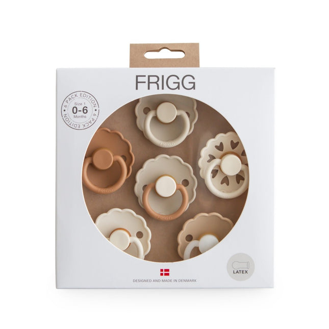 Frigg Speen Maat 1 Cinnamon Charm Latex 6St koop je bij Babywinkel