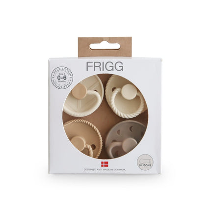 Frigg Speen Maat 1 Crystal Sparkle Silicone 4St koop je bij Babywinkel