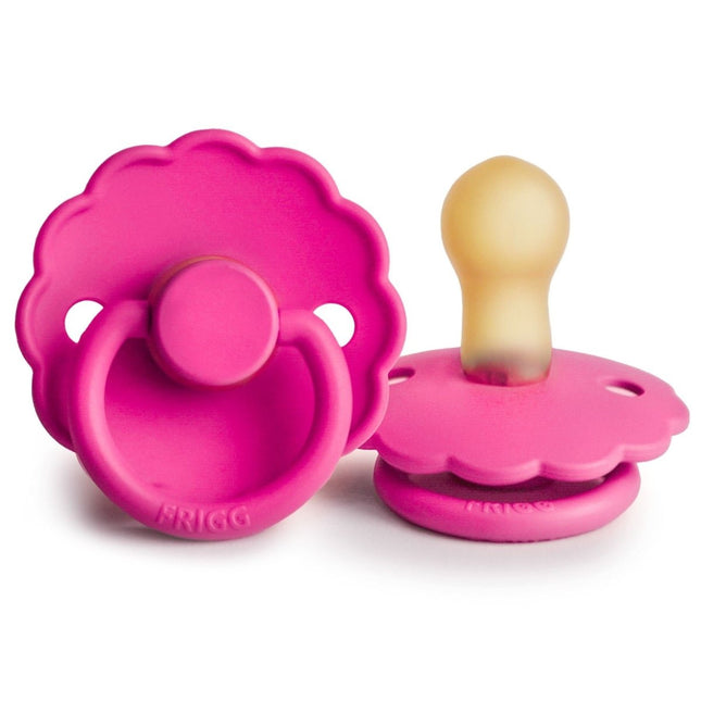Frigg Speen Maat 1 Daisy Fuchsia Latex koop je bij Babywinkel