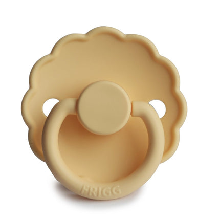 Frigg Speen Maat 1 Daisy Pale Daffodil Latex koop je bij Babywinkel
