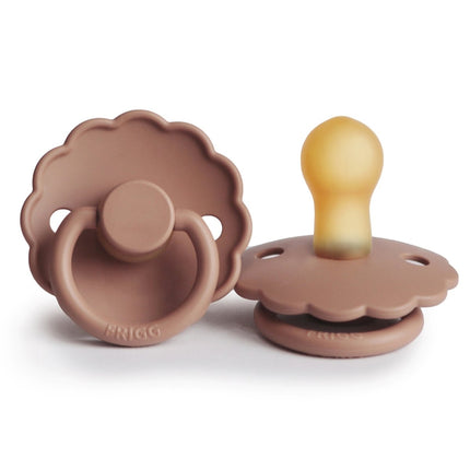 Frigg Speen Maat 1 Daisy Rose Gold Latex koop je bij Babywinkel